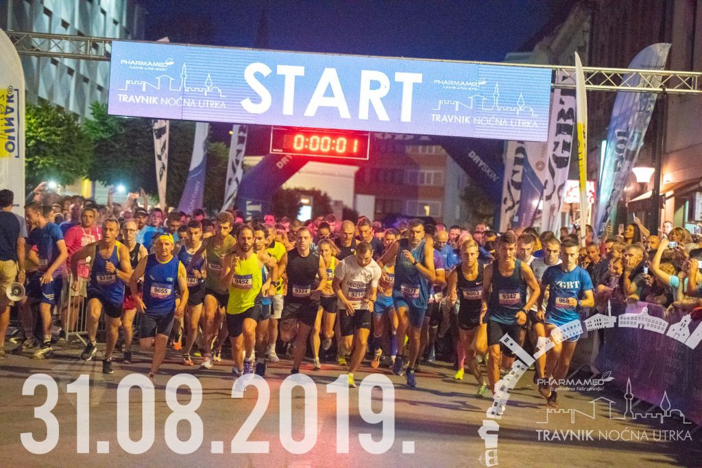 Sve spremno za Pharmamed Travnik noćnu utrku: Organizator očekuje 1400 trkača