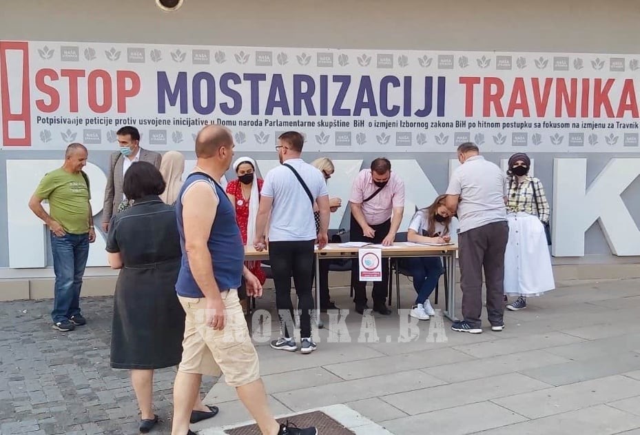 Počelo potpisivanje peticije Stop “mostarizaciji” Travnika