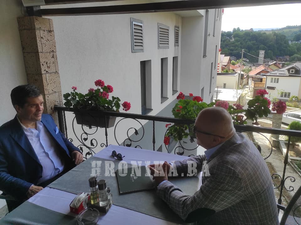 Ambasador Eric Nelson posjetio danas Travnik