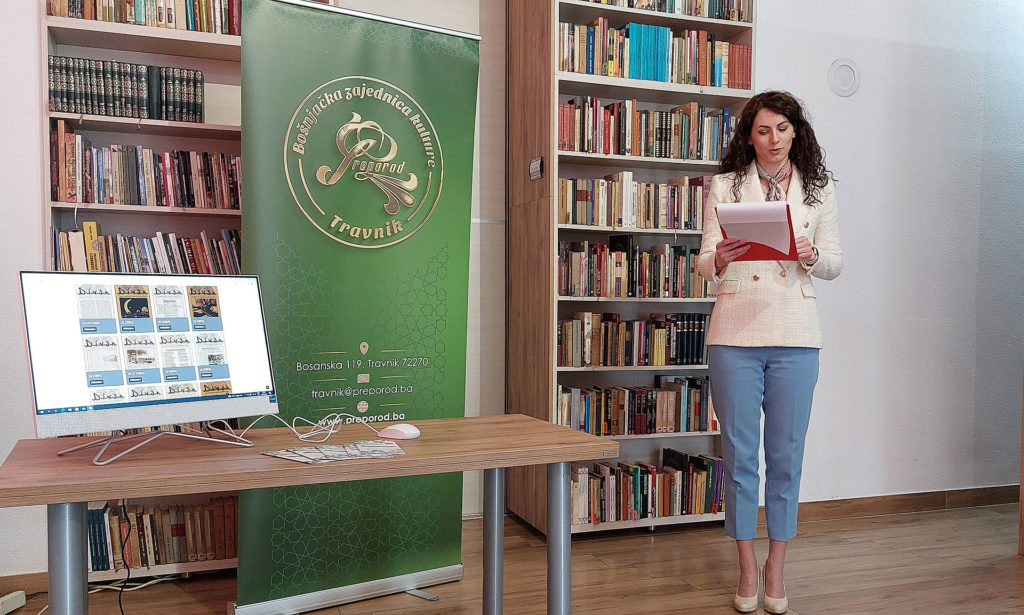 Bošnjačka zajednica kulture „Preporod“ Travnik predstavila projekat digitalizacije časopisa „Divan“ i upriličila promociju 61. broja „Divana“