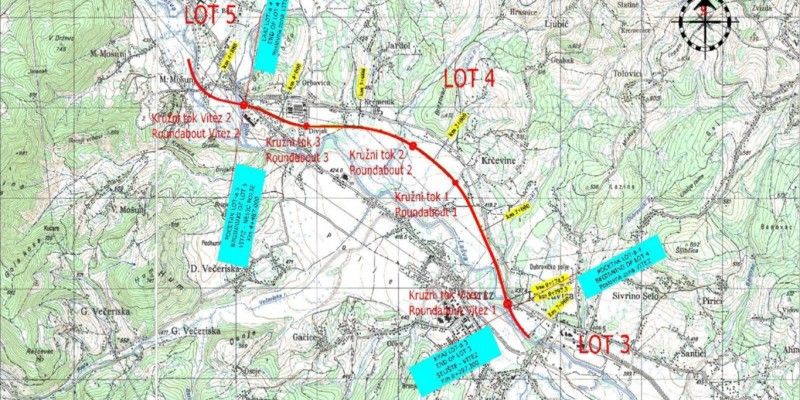 Prva dionica brze ceste Lašva – Nević Polje neće biti završena u roku