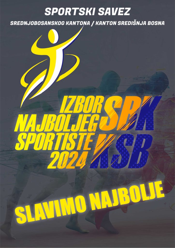 Sportski savez SBK/KSB objavio javni poziv za dostavu prijedloga kandidata za „Izbor najboljeg sportiste Kantona za 2024. godinu"