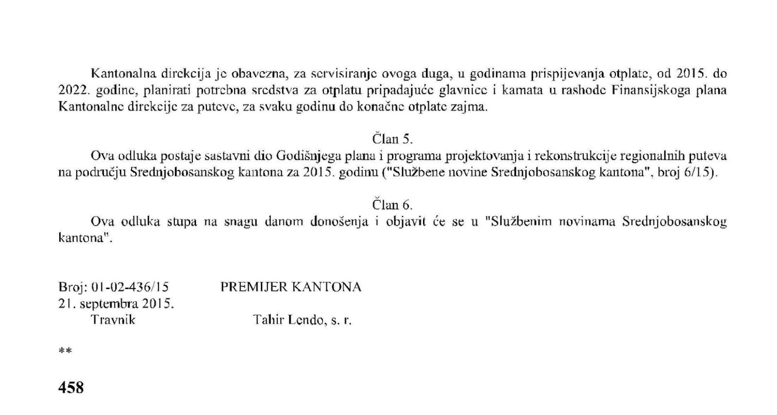 Preko vode do...22 miliona Eura- Vlada SBK upropastila projekat "Plava voda",a građani platili ceh